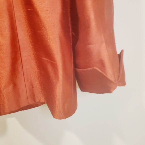 Anne Klein 100% silk blazer size 10 - Picture 11 of 12